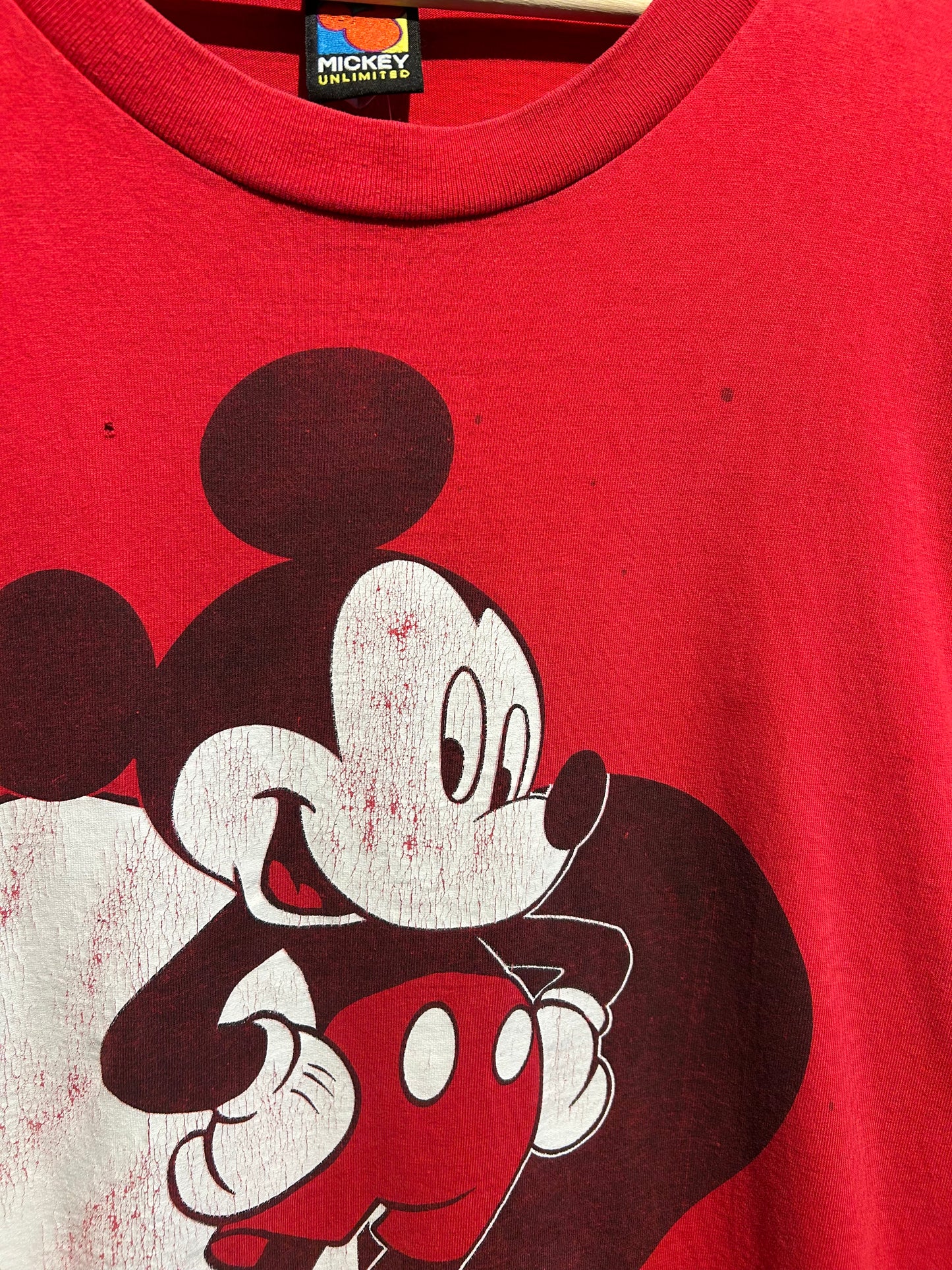 90s Mickey Mouse Legends T-Shirt. Size XL (Boxy)