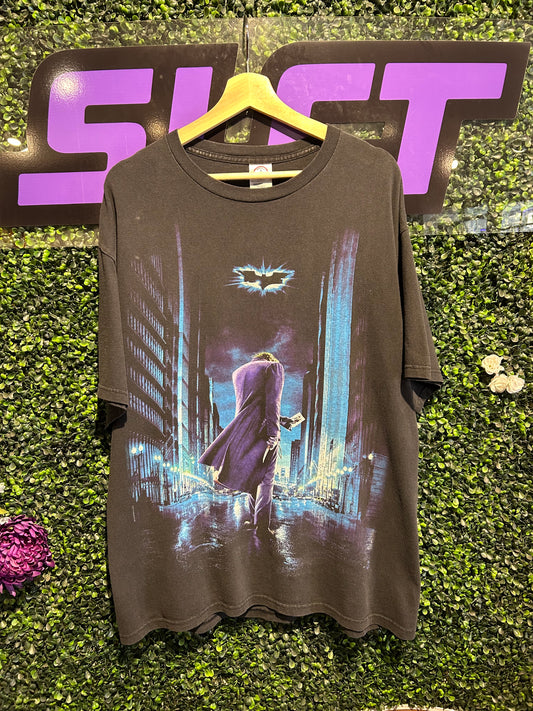 2008 The Dark Knight Movie-Promo T-Shirt. Size L/XL