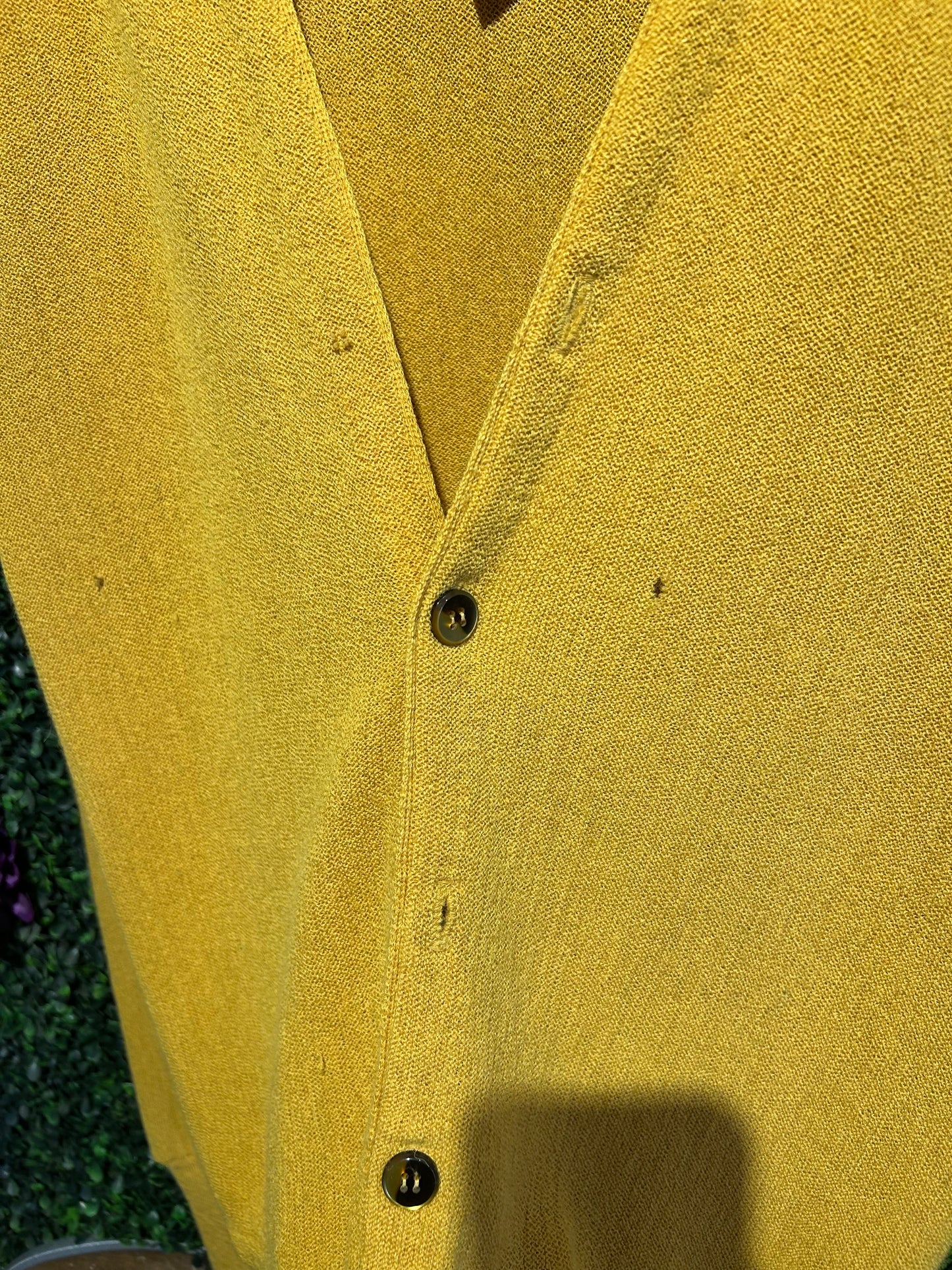 70s Jockey Knit Cardigan. Size M/L