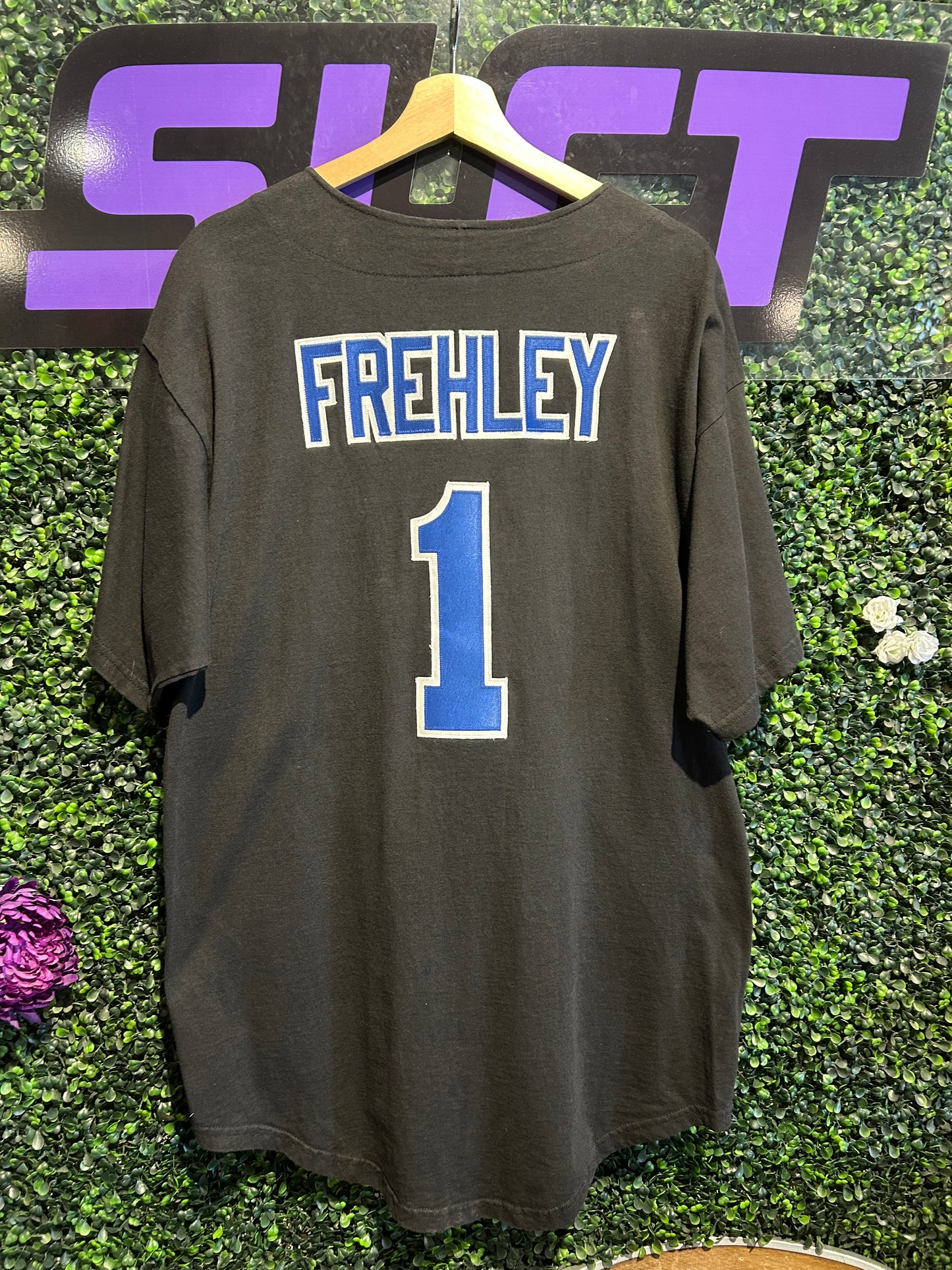 90s Kiss Ace Frehley Baseball Jersey. Size XL