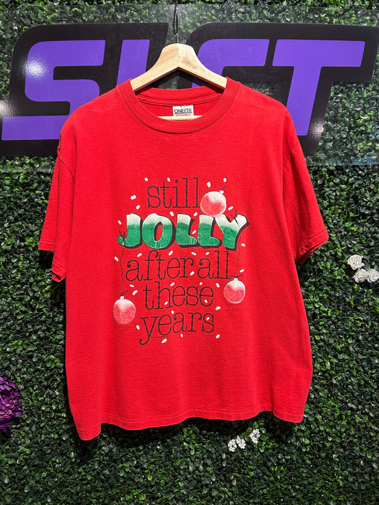 90s Still Jolly After All These Years T-Shirt. Size Large
