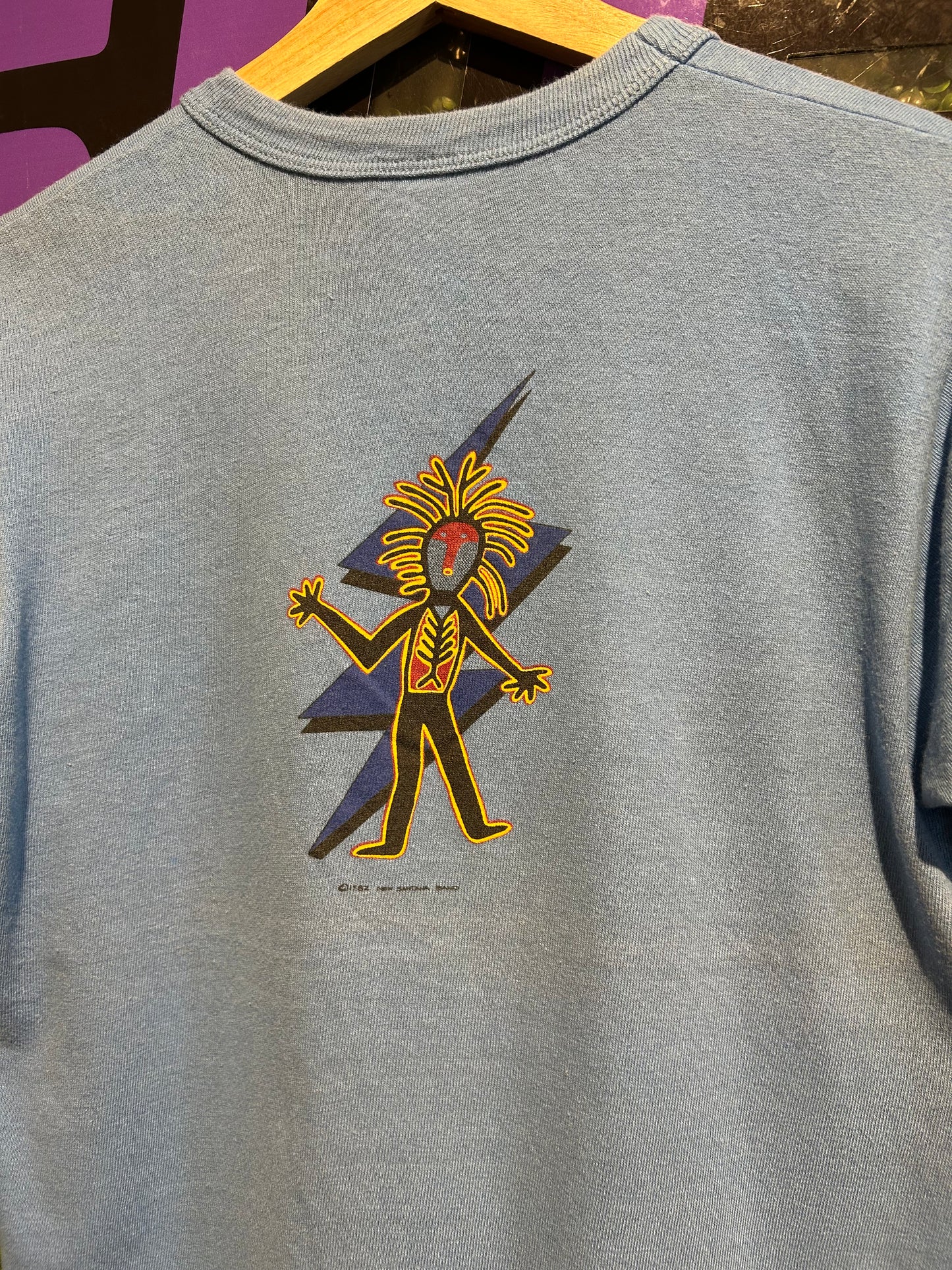 1982 Santana Shango Tour T-Shirt. Size S/M
