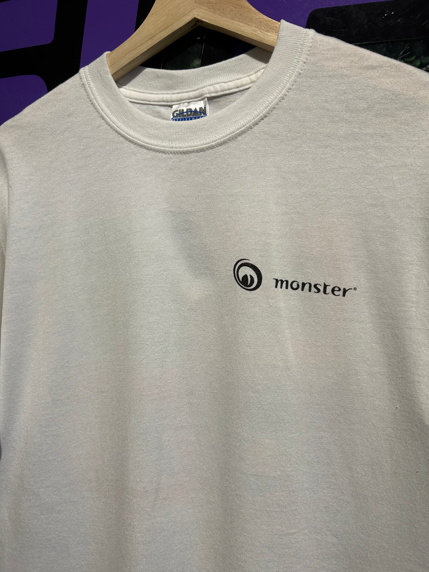 Vintage Monster Health T-Shirt. Size Medium