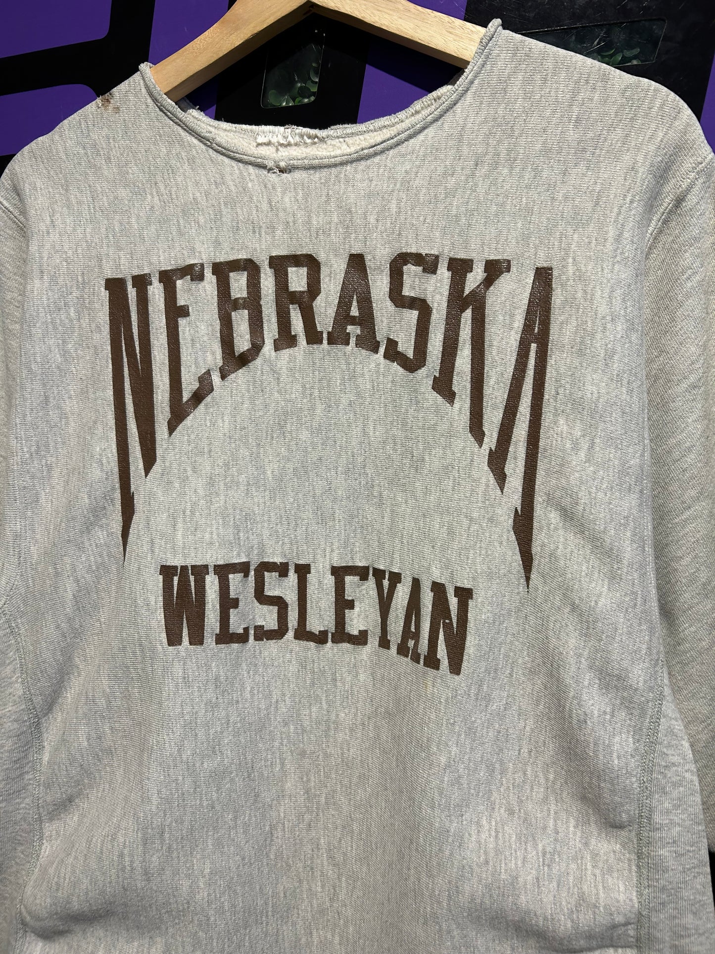 Vintage Nebraska Wesleyan Crewneck. Size M/L