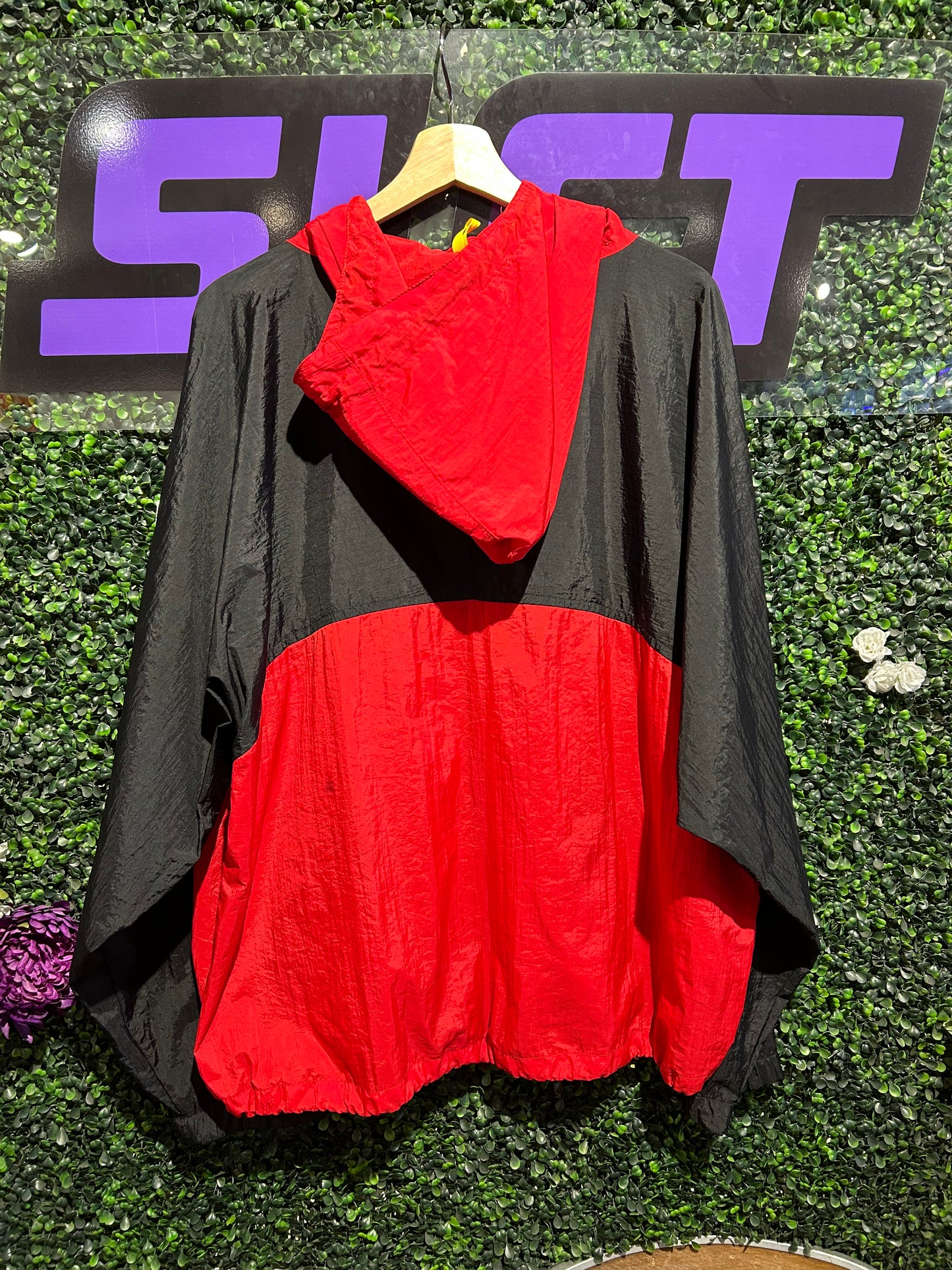 90s Marlboro Zip-Up Windbreaker Jacket. Size XL