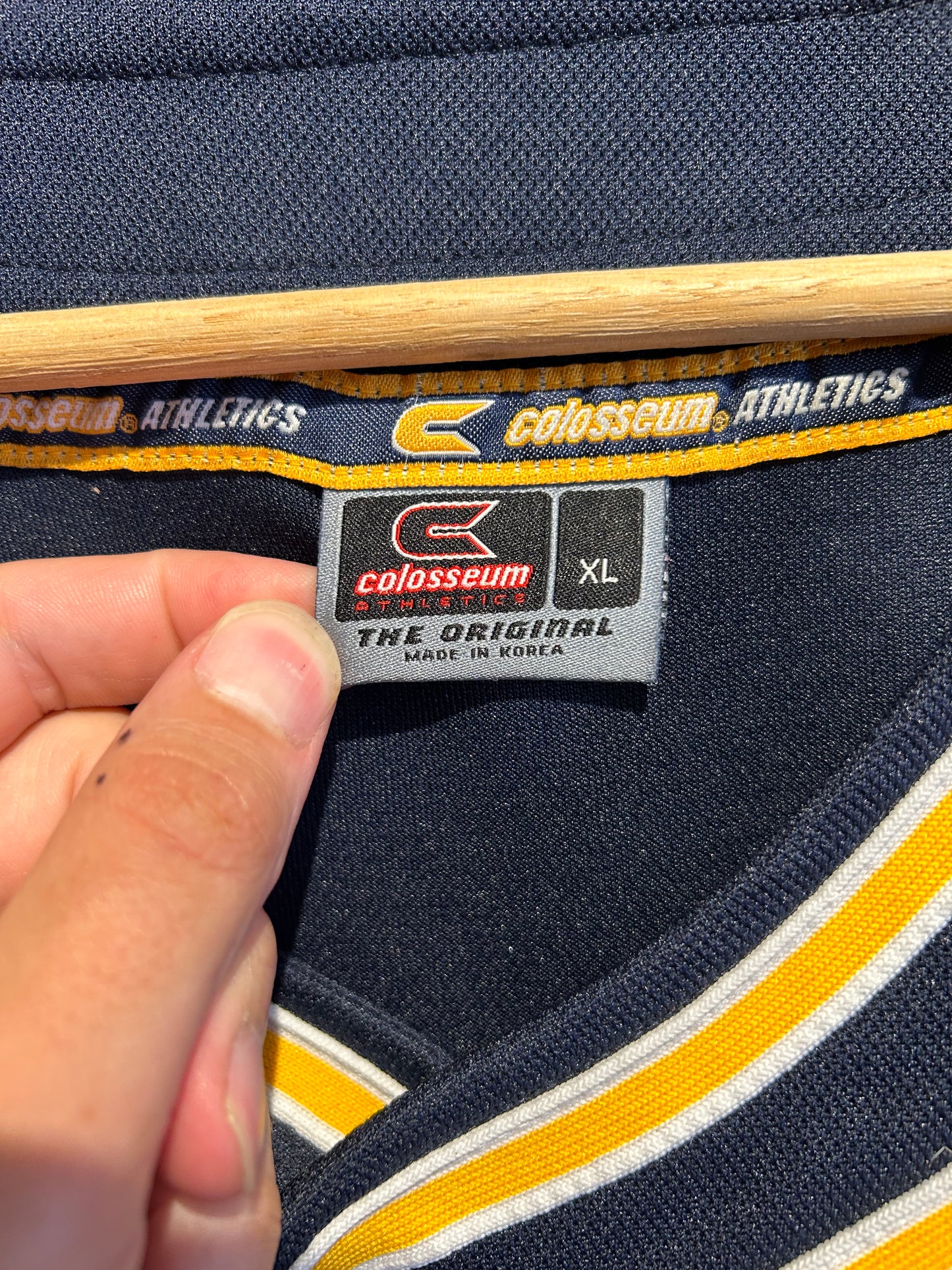 Vintage Michigan Wolverines Baseball Jersey. Size XL