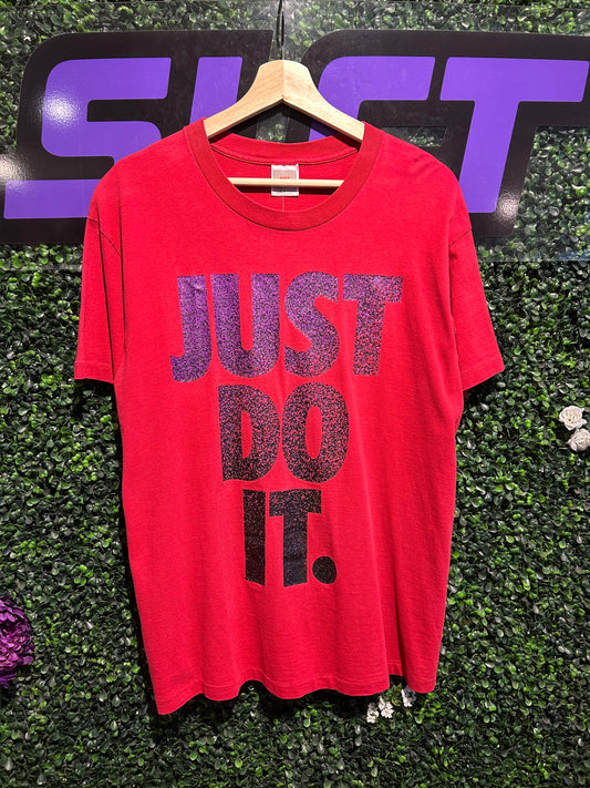 90s Nike Just Do It T-Shirt. Size Medium