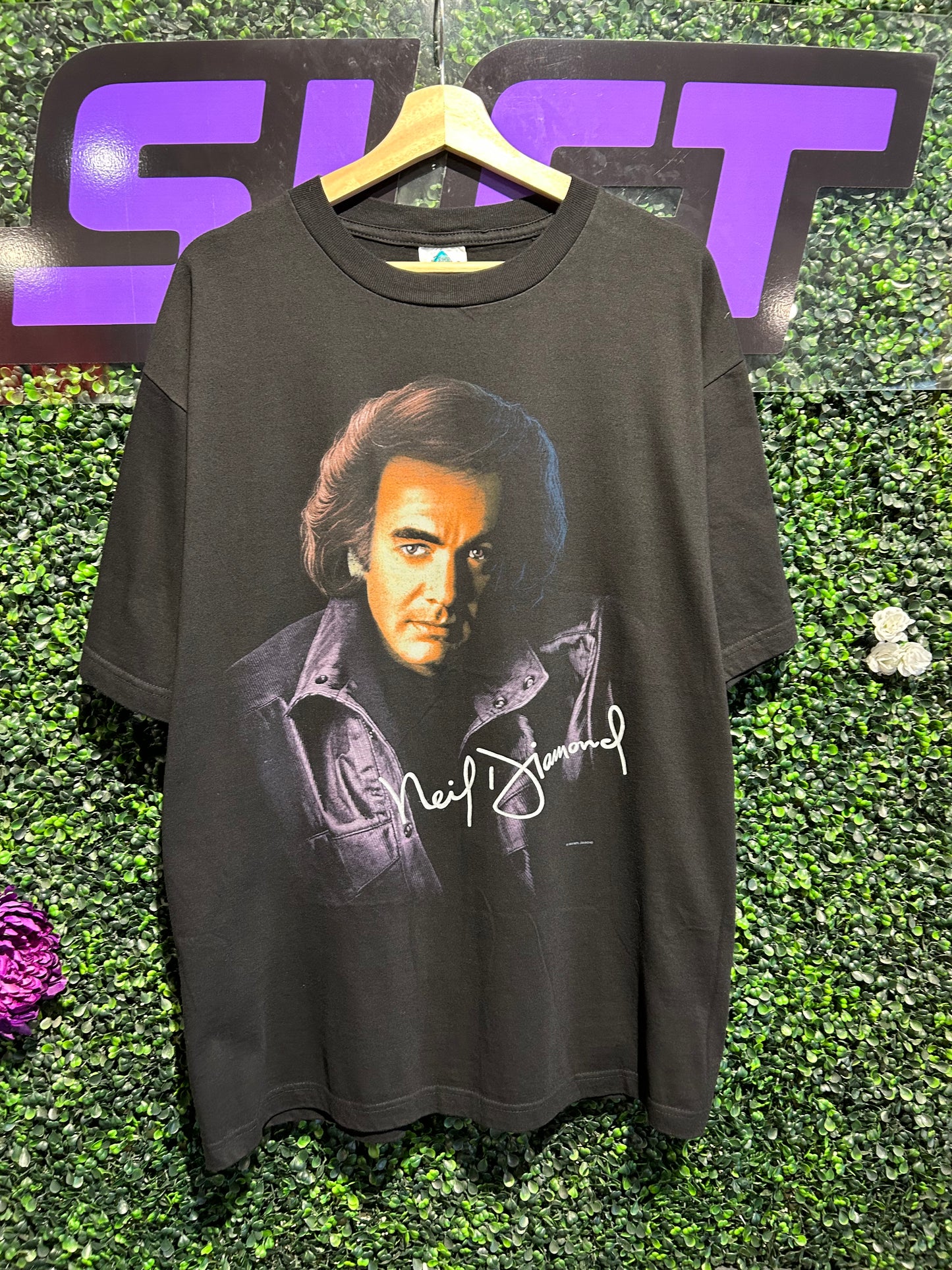 1996 Neil Diamond US Tour T-Shirt. Size XL