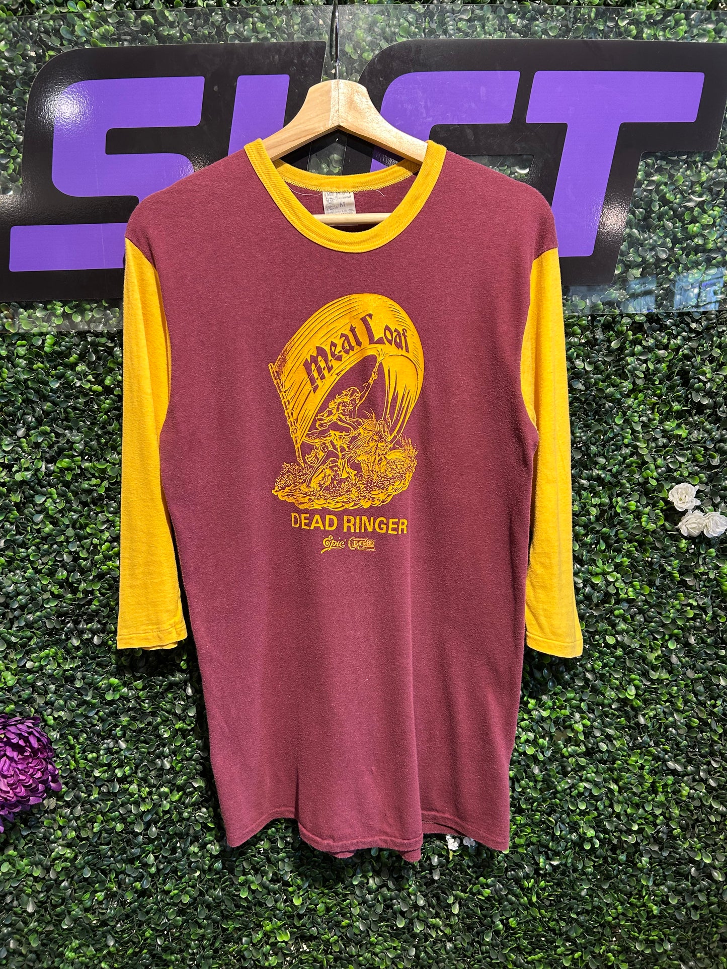 1981 Meat Loaf Dead Ringer Album Promo Shirt. Size Medium