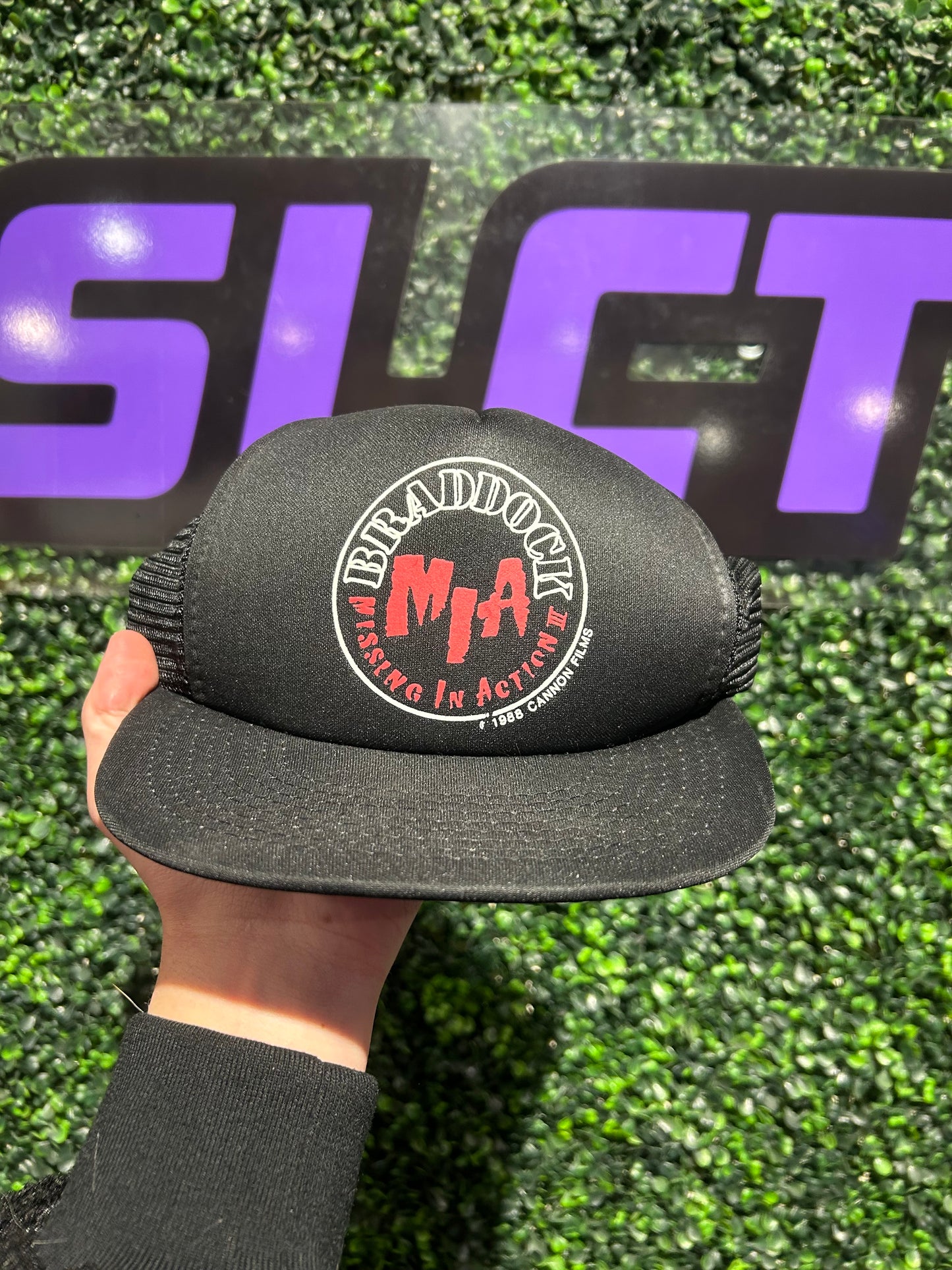 1988 Braddock MIA Trucker Hat