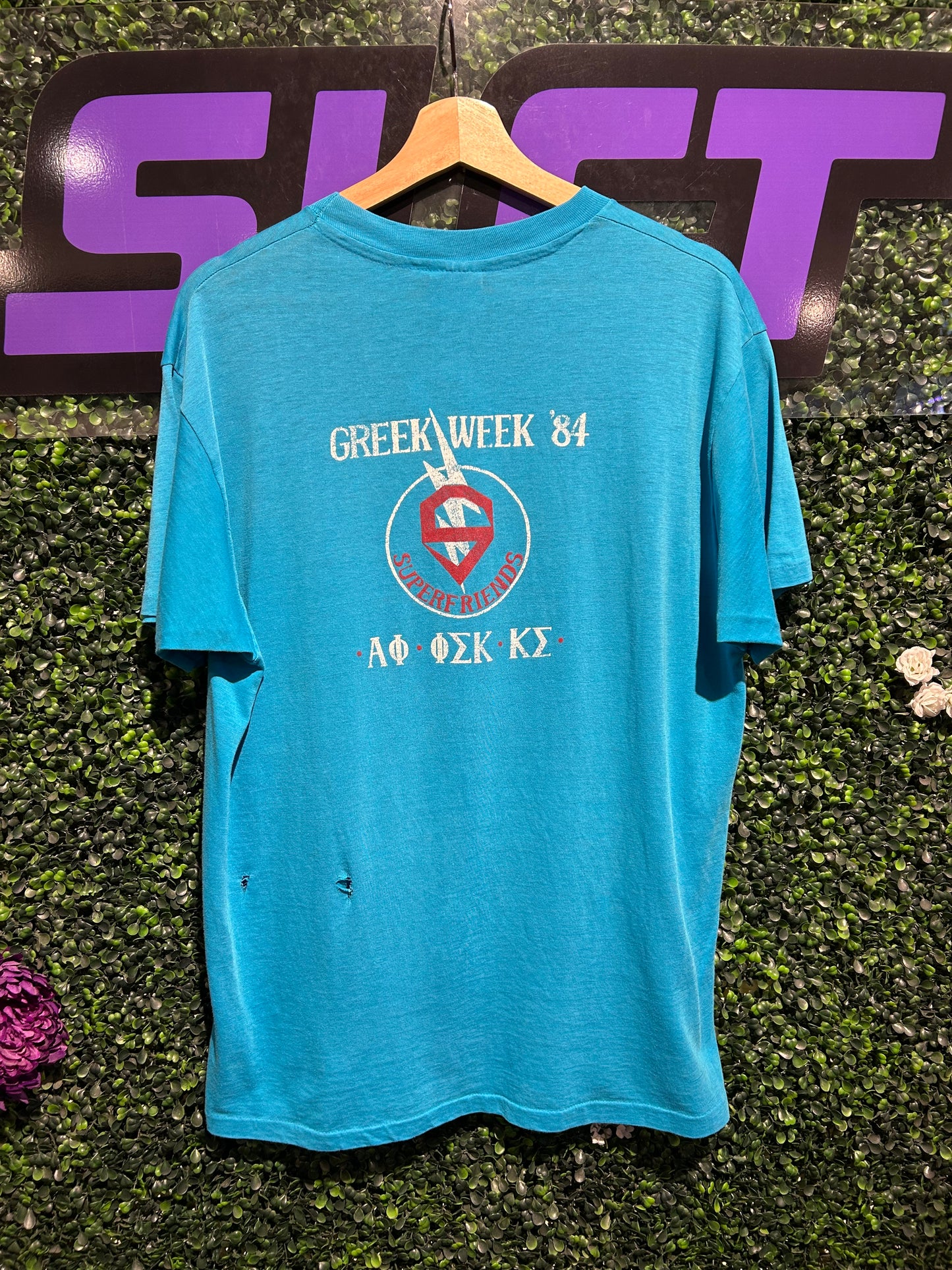1984 Greek Week University Of Maryland T-Shirt. Size Large