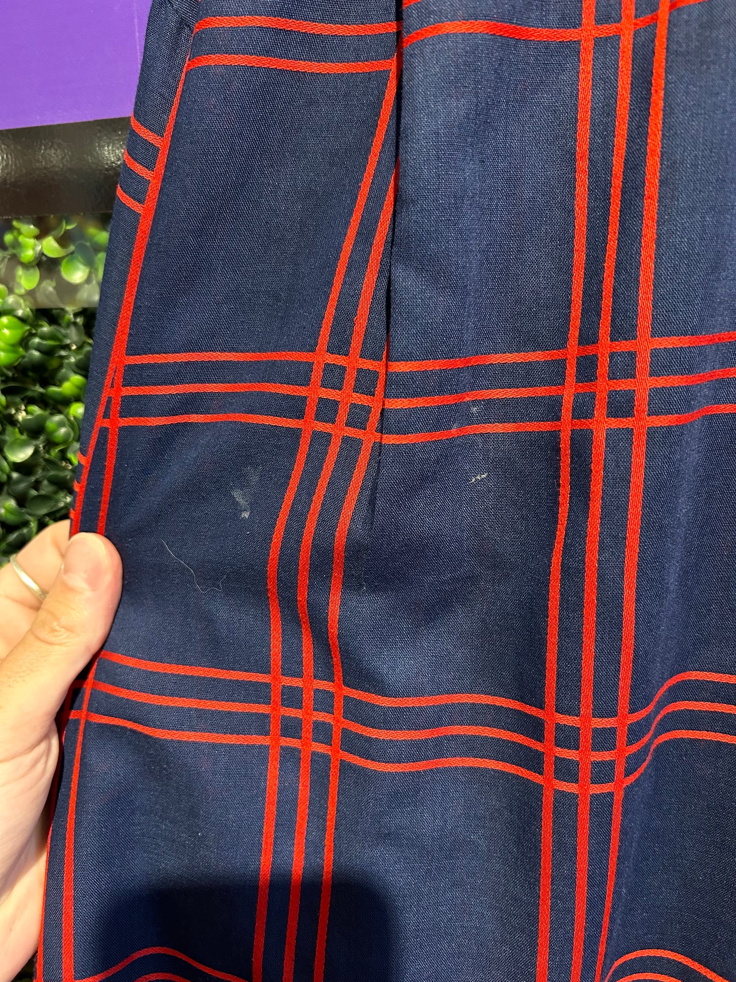 60s/70s Donegal Button-Up Shirt. Size Large