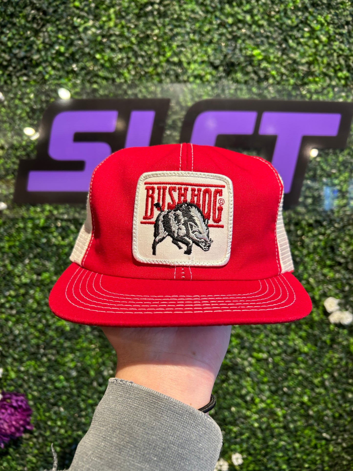 Vintage Bush Hog Trucker Hat
