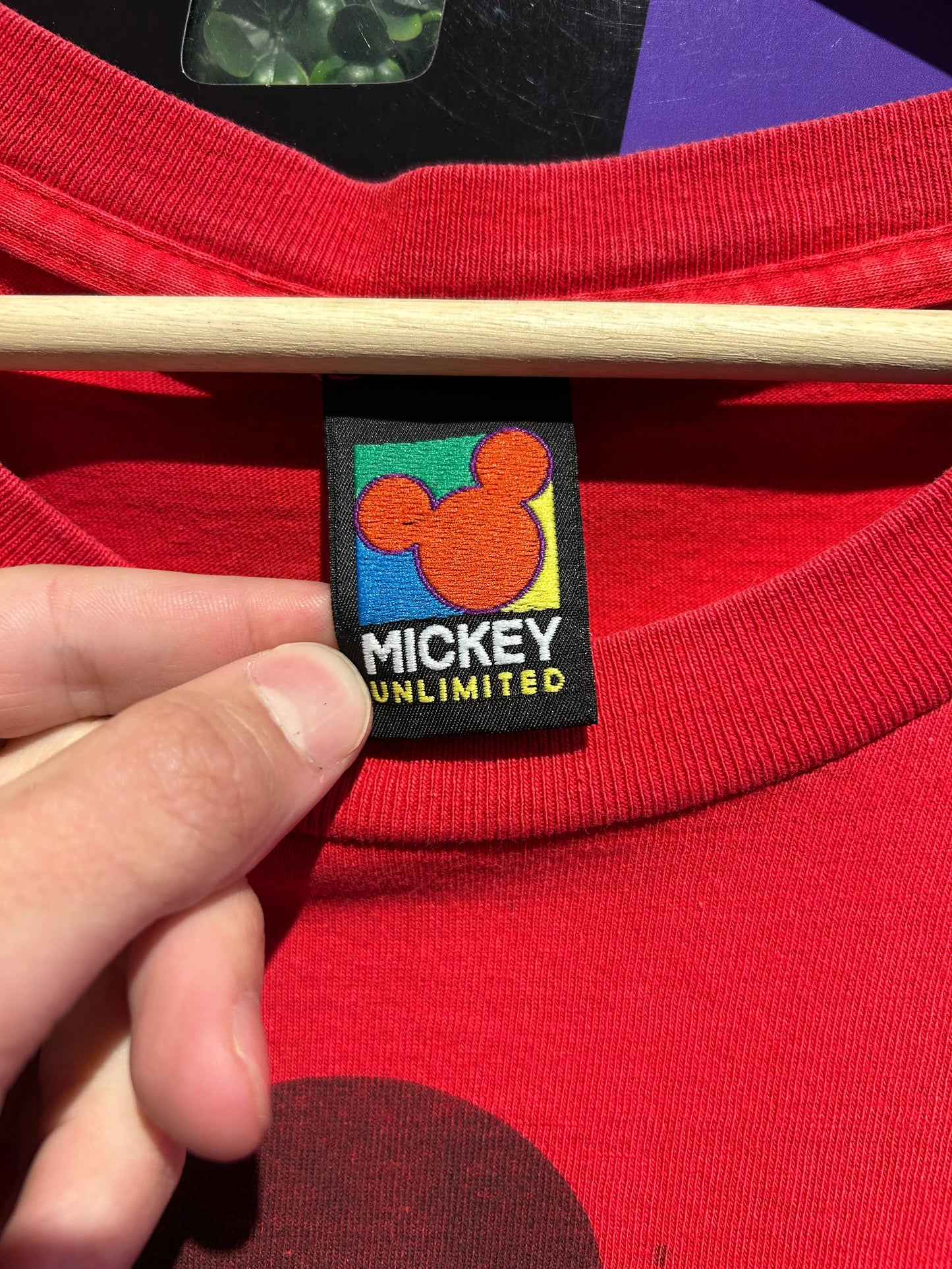 90s Mickey Mouse Legends T-Shirt. Size XL (Boxy)