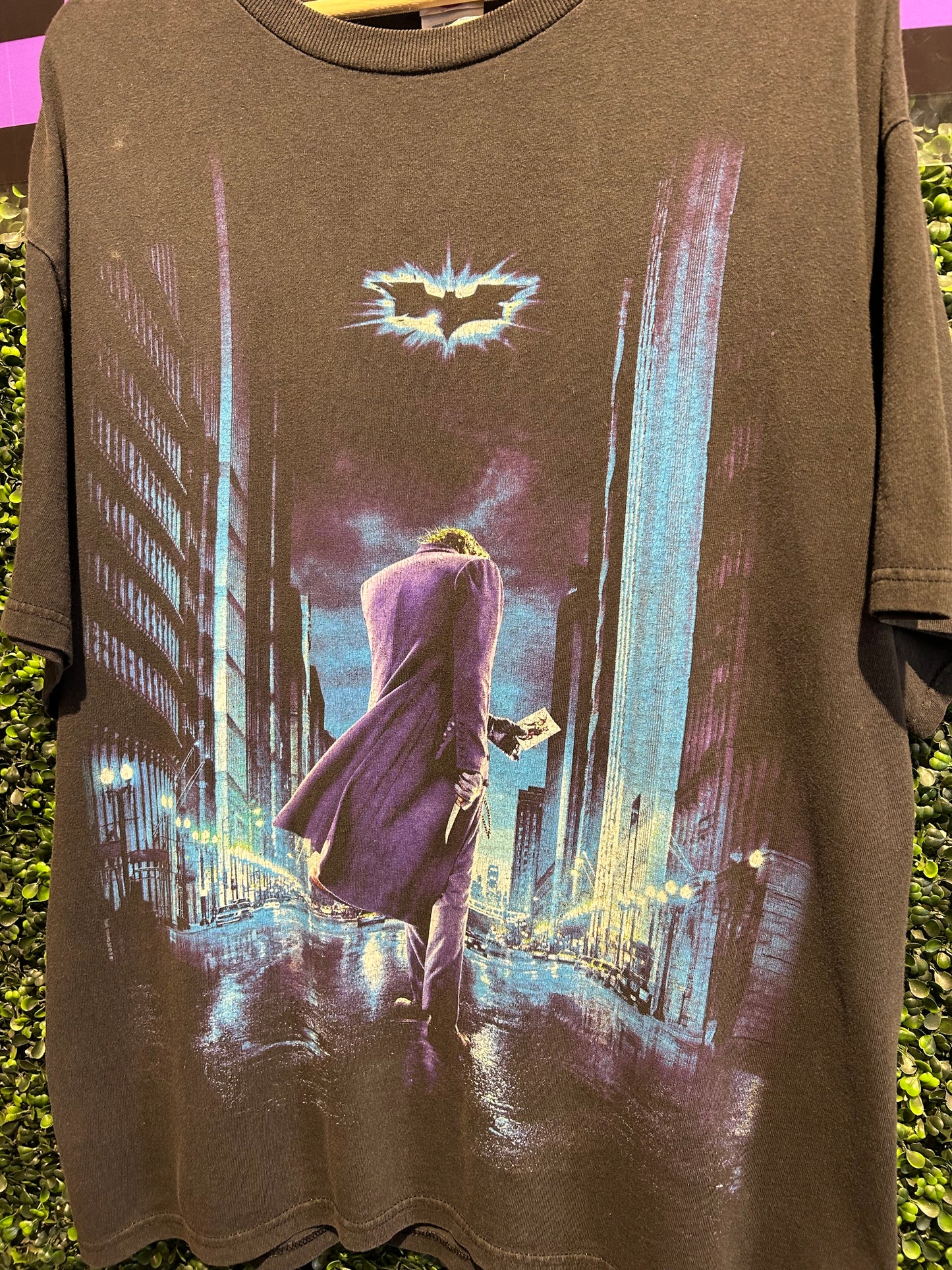 2008 The Dark Knight Movie-Promo T-Shirt. Size L/XL