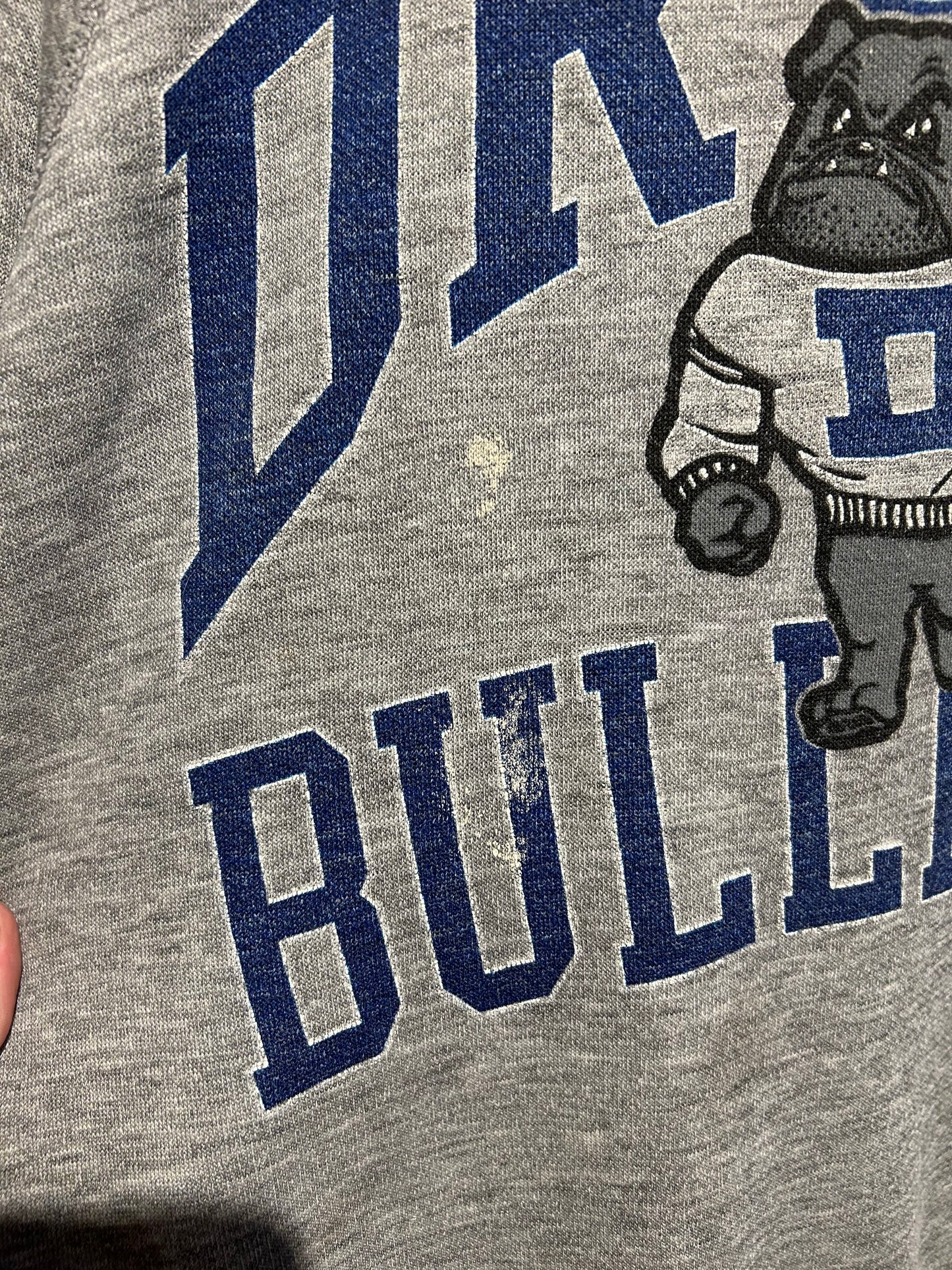 80s Drake Bulldogs Crewneck. Size Large