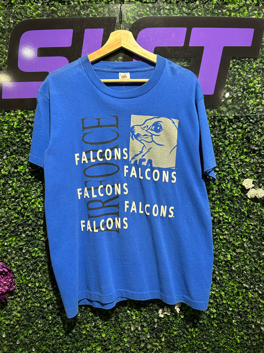 90s Air Force Falcons T-Shirt. Size Large