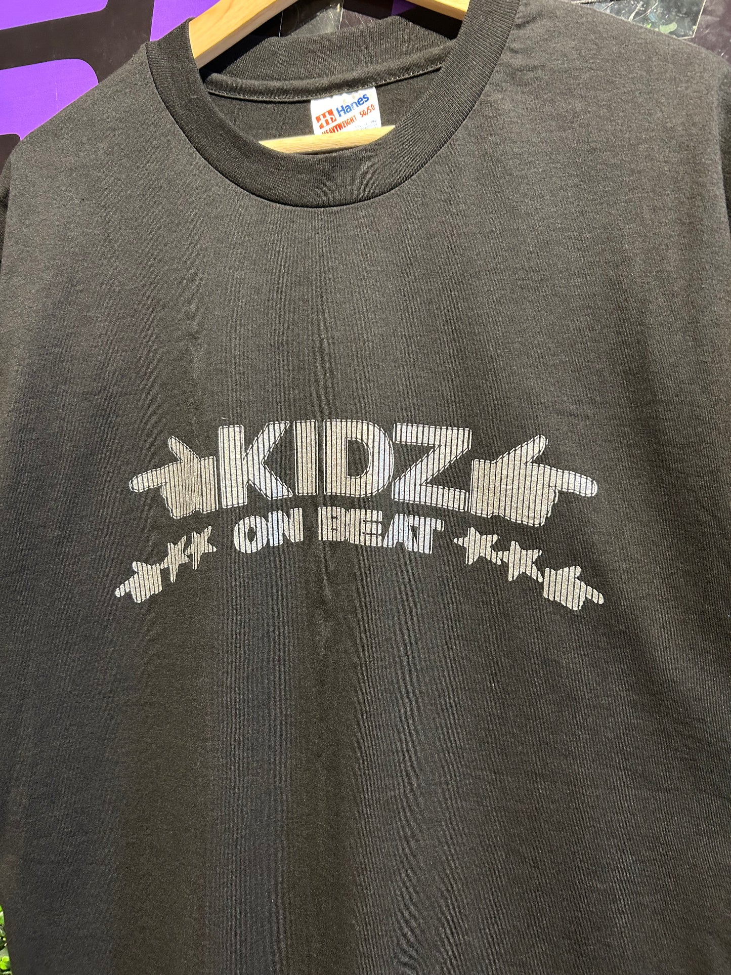 90s Kidz On Beat T-Shirt. Size Large