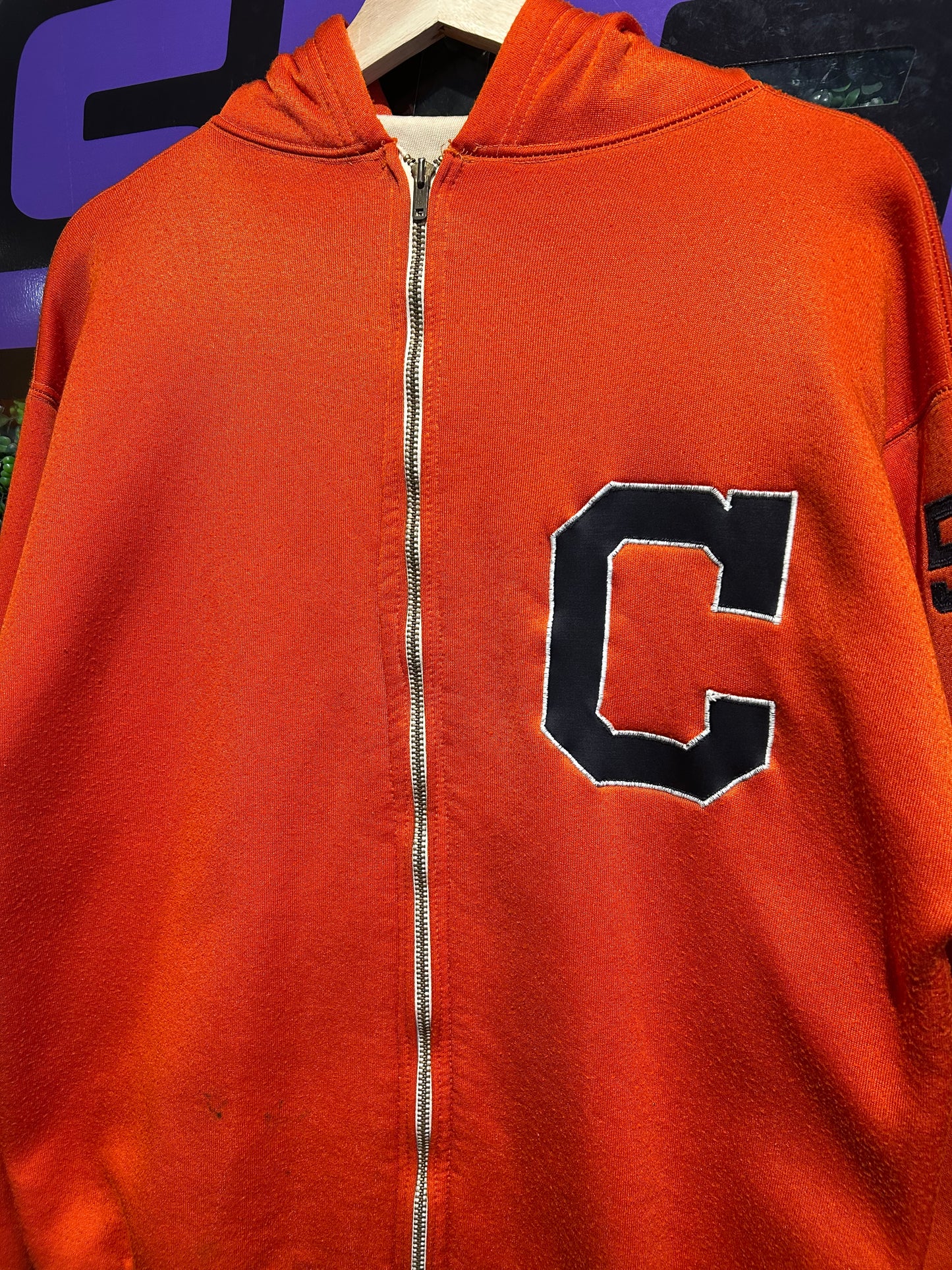 1958 Cedarburg Champion Zip-Up Hoodie. Size M/L