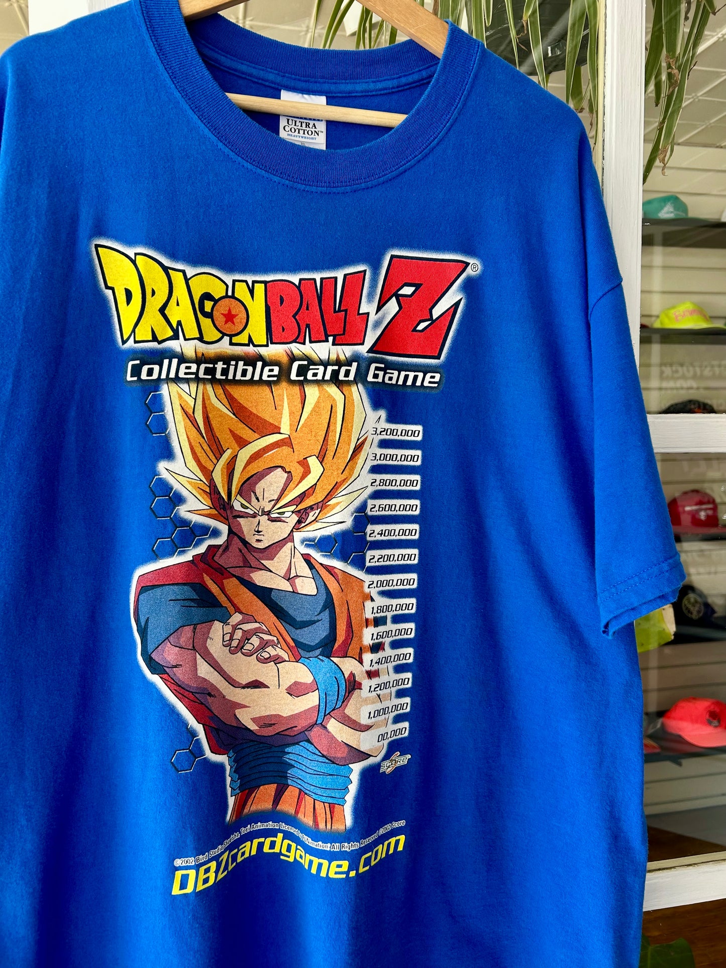 2002 Dragon Ball Z Trading Card Game Tournament Winner T-Shirt. Size XL