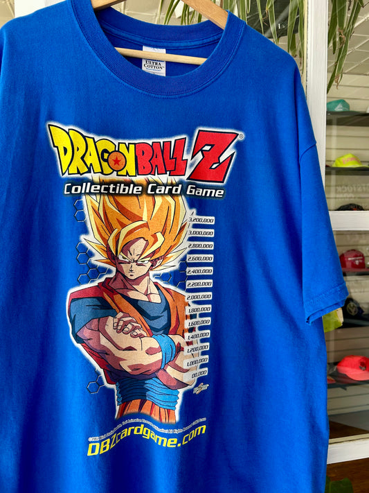 2002 Dragon Ball Z Trading Card Game Tournament Winner T-Shirt. Size XL