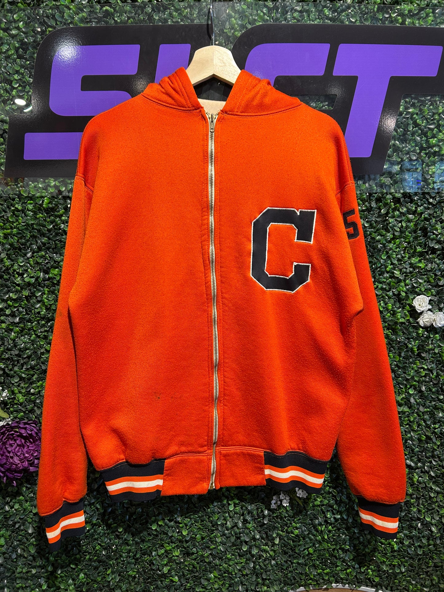 1958 Cedarburg Champion Zip-Up Hoodie. Size M/L