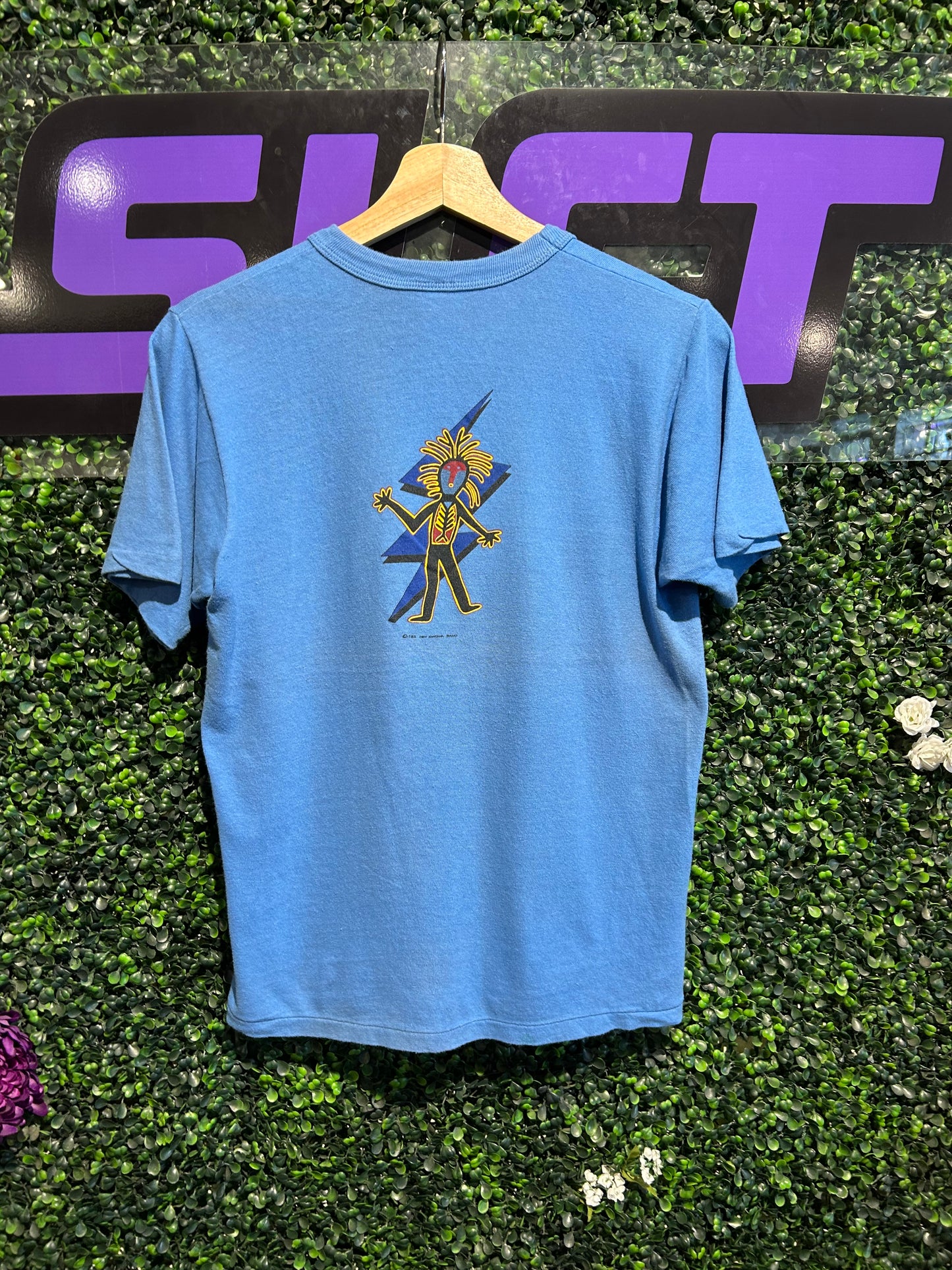 1982 Santana Shango Tour T-Shirt. Size S/M