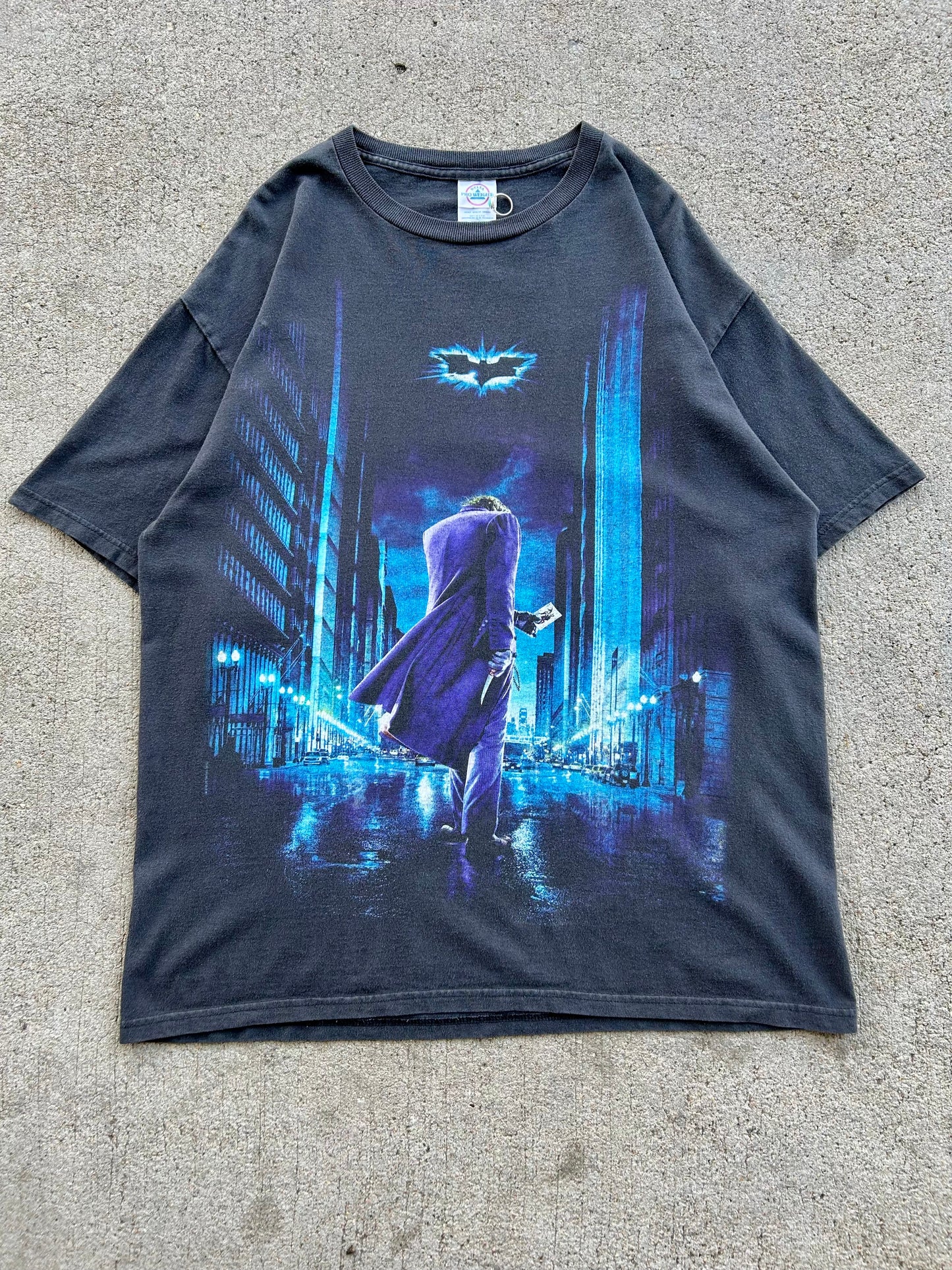2008 The Dark Knight Movie-Promo T-Shirt. Size L/XL
